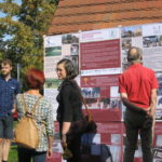 Viel Interesse fand die Präsentationswand zum Projekt Reformation und Kunst.